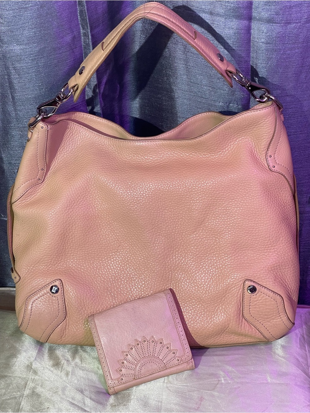 Cole Haan Soft Pebbled Leather Wallet in Golden Rod (Hobo Bag in another listing